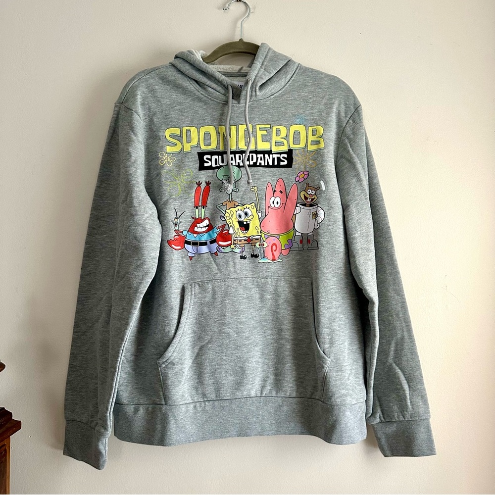 Spongebob‎ Squarepants Graphic Printed Hoodie